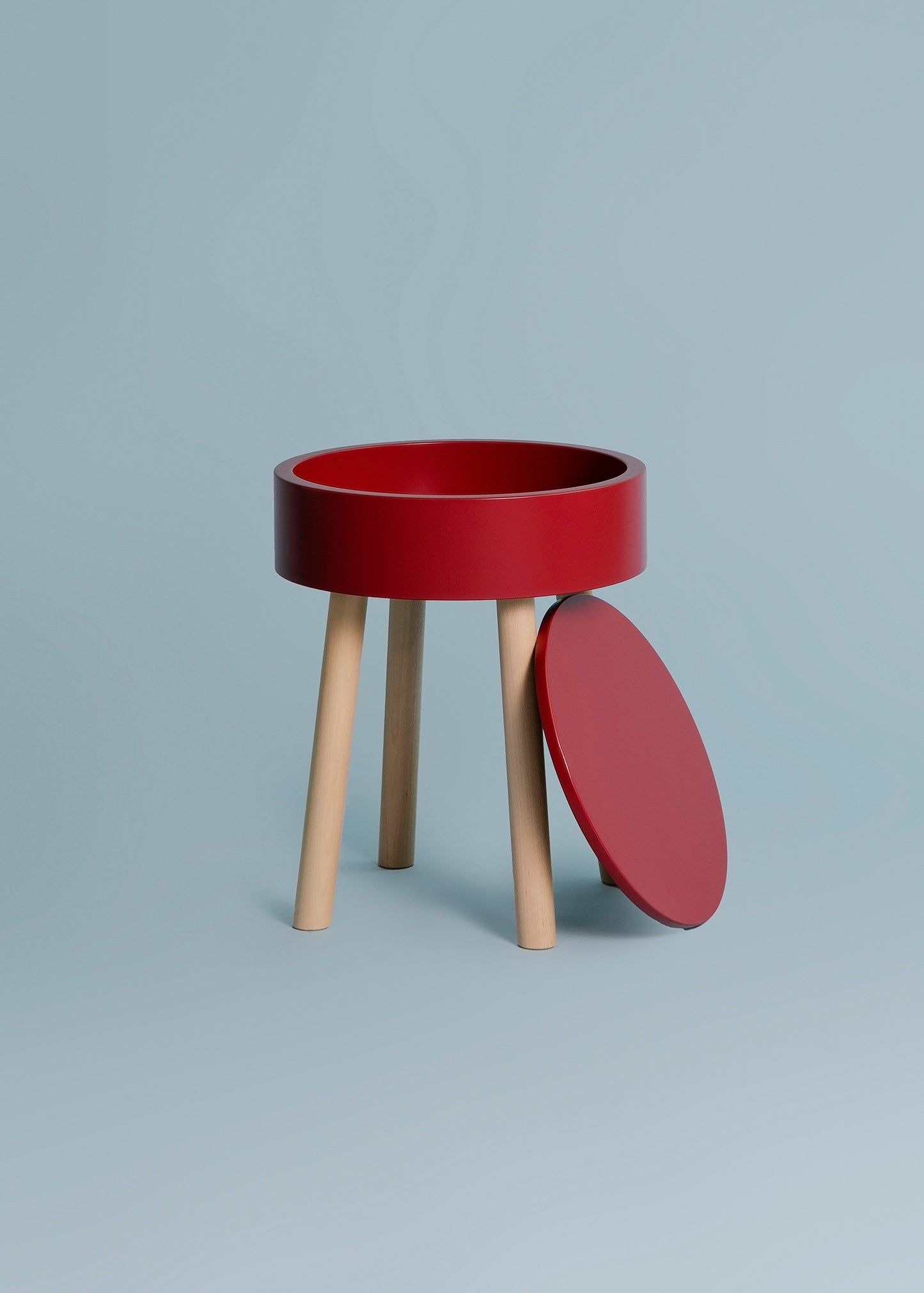PIILO-jakkara, viininpunainen, 1 kpl saatavilla