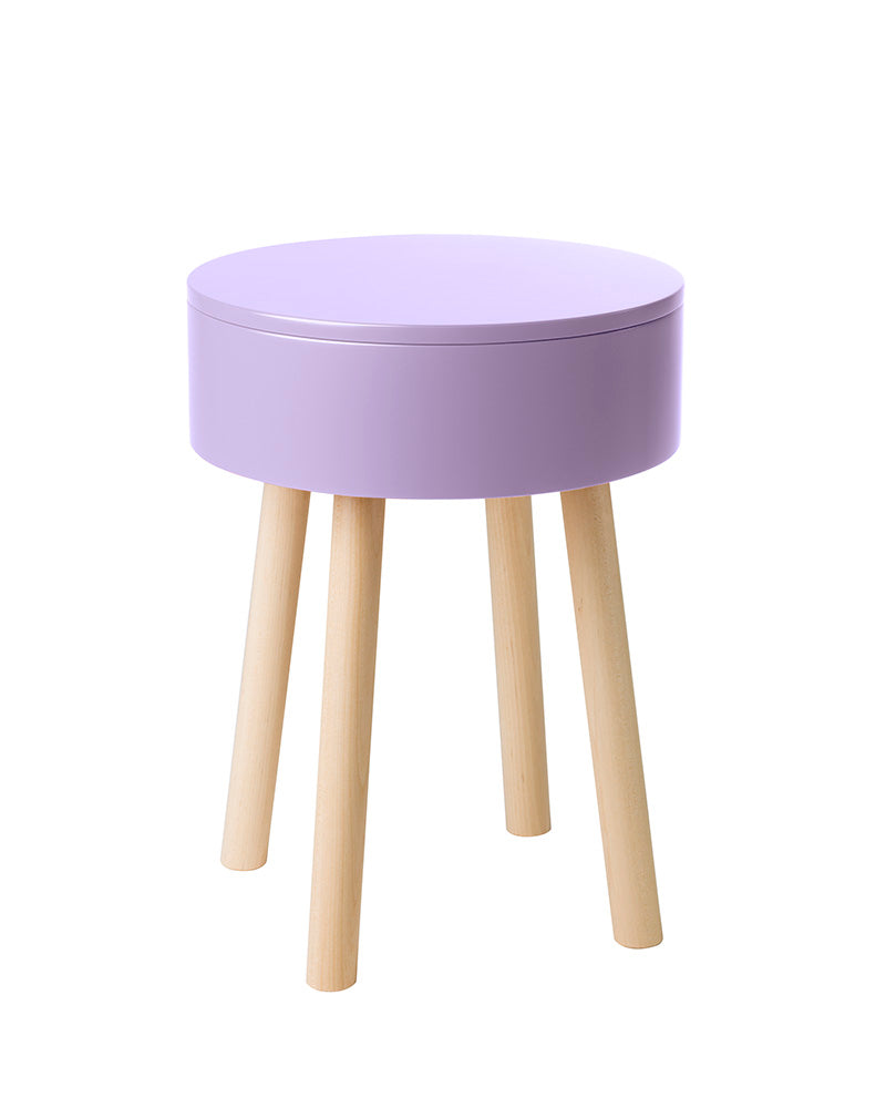 PIILO stool, cool lavender